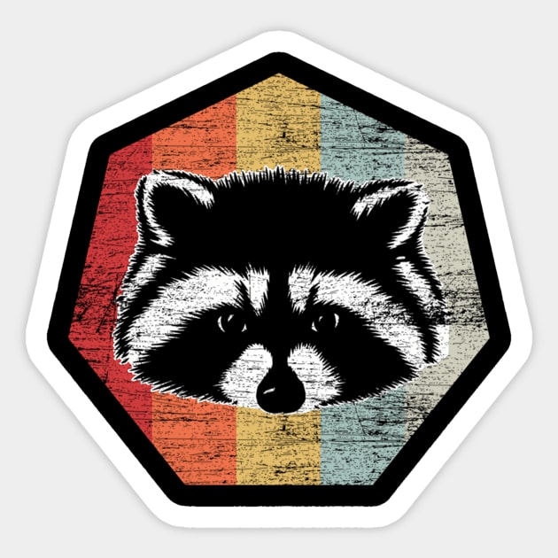 Racoon Raccoon Trash Panda Sticker by Weirdcore